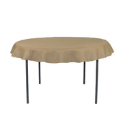 60 Inch Round Burlap Tablecloth