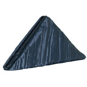10 Pack 20 Inch Crinkle Taffeta Cloth Napkins Navy Blue