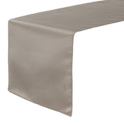 14 x 108 inch L'amour Table Runner Dark Silver / Platinum - Bridal Tablecloth