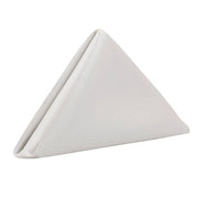 20 inch L'amour Satin Napkins White (Pack of 10) - Bridal Tablecloth