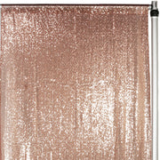 Glitz Sequin Drape/Backdrop 7 ft x 4 ft Blush