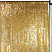Glitz Sequin Drape/Backdrop 7 ft x 4 ft Gold