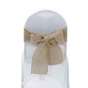 Burlap Sashes 6" x 108" (Pack of 10)