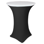 30 Inch Stretch Spandex Table Topper/Cap White