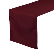 14 x 108 inch Polyester Table Runner Burgundy