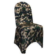 Stretch Spandex Banquet Chair Cover Camouflage/Army