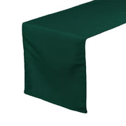 14 x 108 inch Polyester Table Runner Hunter Green