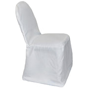 Polyester Banquet Chair Cover White