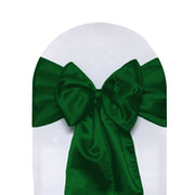Satin Sashes Hunter Green