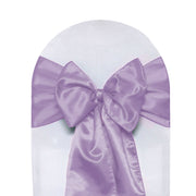 Satin Sashes Lavender (Pack of 10)