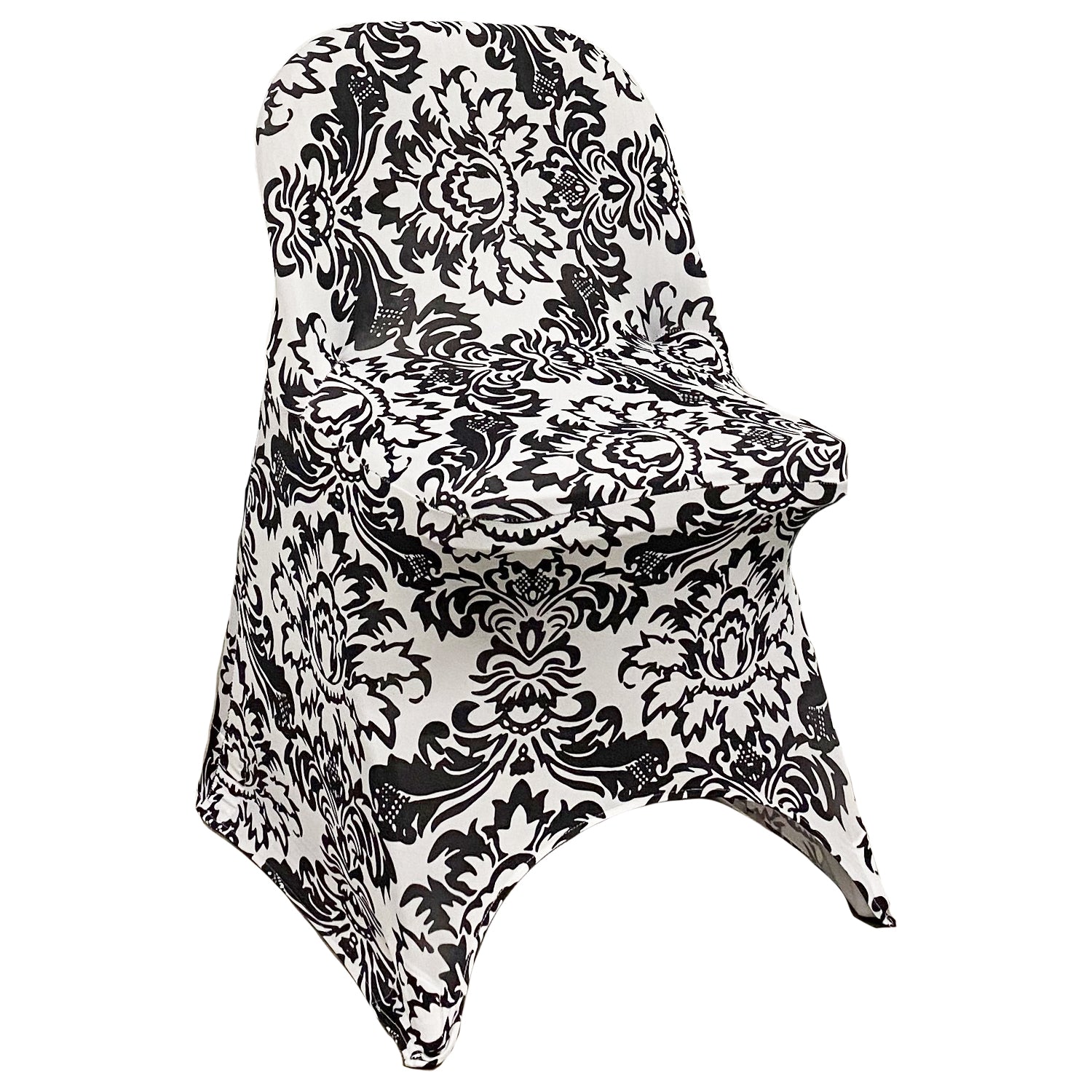 Stretch Spandex Folding Chair Cover Damask