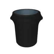 32 Gallon Spandex Trash Can/Waste Container Cover Black