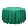 120 Inch Round L'amour Tablecloth Emerald Green