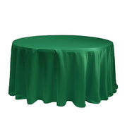 132 Inch Round L'amour Tablecloth Emerald Green