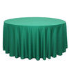 132 Inch Round L'amour Tablecloth Emerald Green