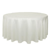132 inch L'amour Round Tablecloth Ivory