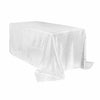 90 x 132 inch Glitz Sequin Rectangular Tablecloth White