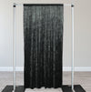 Velvet 8 ft x 60 Inch Drape with 4 Inch Pocket Black
