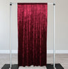 Velvet 8 ft x 60 Inch Drape with 4 Inch Pocket Burgundy