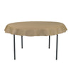 72 Inch Round Burlap Tablecloth
