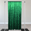 Velvet 8 ft x 60 Inch Drape with 4 Inch Pocket Emerald Green