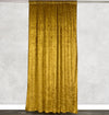 Velvet 12 ft x 60 Inch Drape with 4 Inch Pocket Gold