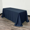 90 x 156 inch L'amour Rectangular Tablecloth Navy Blue