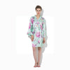 Kimono Silk Bridesmaid Floral Robe Mint
