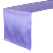 14 x 108 inch Satin Table Runner Lavender - Bridal Tablecloth