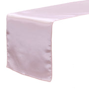 14 x 108 inch Satin Table Runner Pink - Bridal Tablecloth