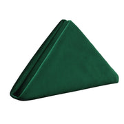 10 Pack 20 Inch Royal Velvet Cloth Napkins Emerald Green