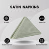 20 Inch Satin Cloth Napkins Sage (Pack of 10)