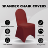 Spandex Banquet Chair Cover Burgundy