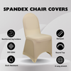 Spandex Banquet Chair Cover Champagne
