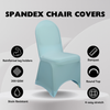 Stretch Spandex Banquet Chair Cover Dusty Blue