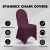 Spandex Banquet Chair Cover Eggplant