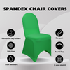 Spandex Banquet Chair Cover Emerald Green