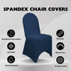 Spandex Banquet Chair Cover Navy Blue