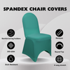 Spandex Banquet Chair Cover Teal