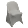 Stretch Spandex Folding Chair Cover Gray
