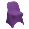 Stretch Spandex Folding Chair Cover Purple