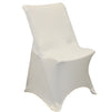 Stretch Spandex Lifetime Folding Chair Cover Ivory