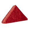 10 Pack 20 Inch Crushed Velvet Cloth Napkins Red