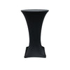 30 inch spandex tablecloths for highboy or cocktail tables Black