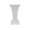 24 inch Highboy Cocktail Round Stretch Spandex Table Covers White