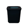 7 Gallon Spandex Office Trash Can Cover Black - Bridal Tablecloth