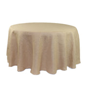 108 Inch Round Burlap Tablecloth