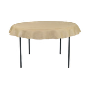 60 Inch Round Burlap Tablecloth