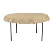 72 Inch Round Burlap Tablecloth