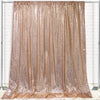 Glitz Sequin on Taffeta Drape/Backdrop 12 ft x 104 Inches Champagne - Bridal Tablecloth
